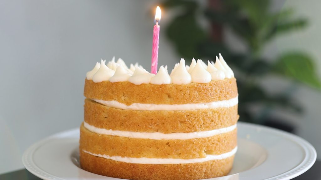cake with candle