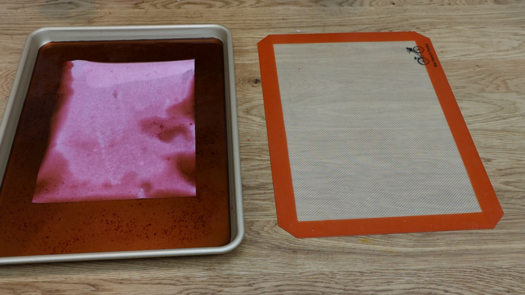 how to tint wafer paper