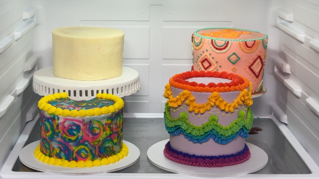 refrigerate vintage cakes to store them