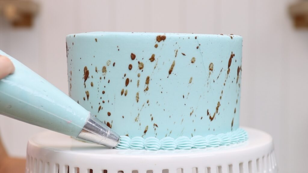 speckled frosting for easter cake ideas