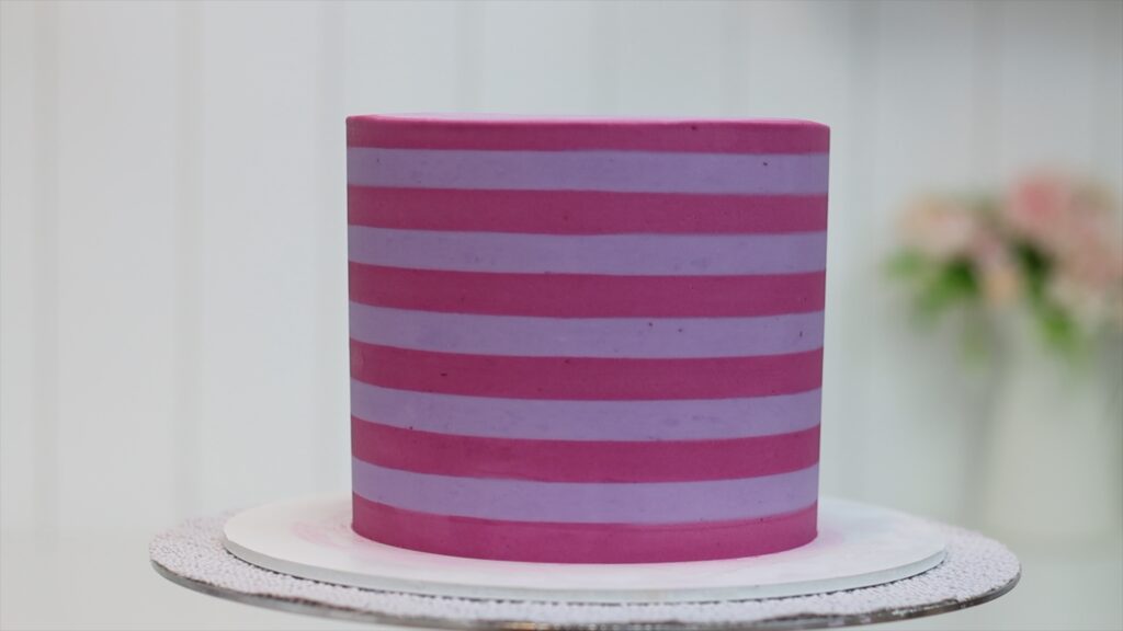 Striped Cake Tutorial