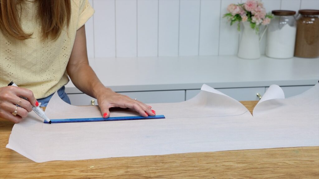 how to measure a cake for an acetate wrap or parchment wrap