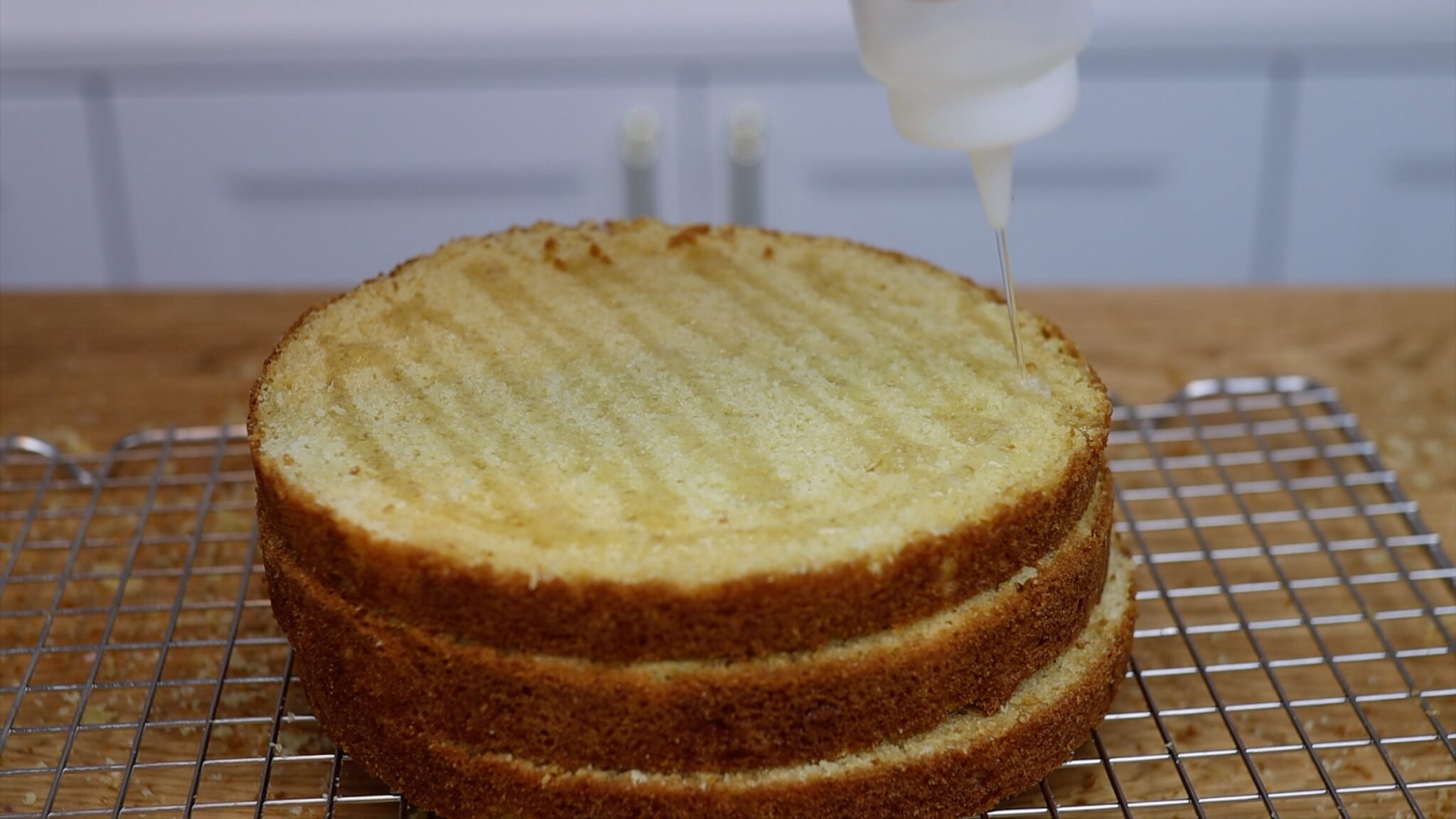 Using Simple Syrup On Cake 10 Tips for How to Make a Wedding Cake - British Girl Bakes