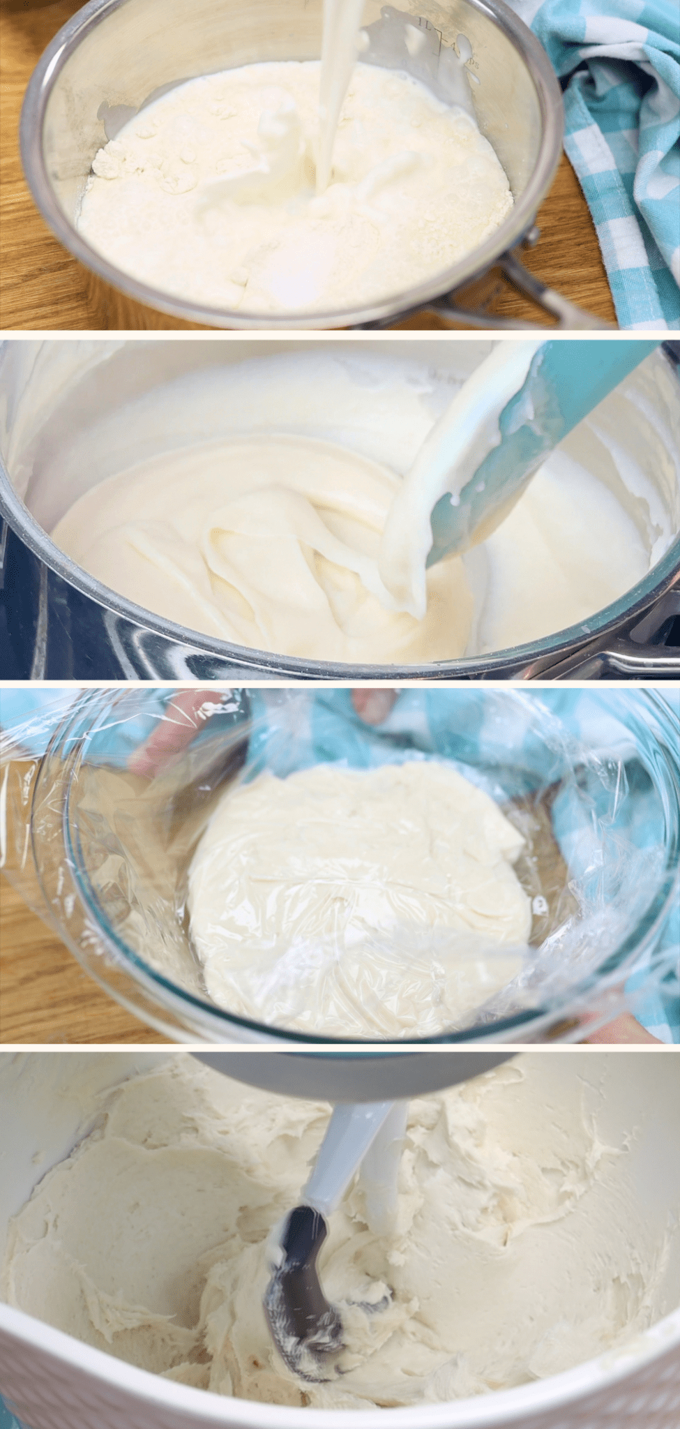coconut frosting make with cooked flour