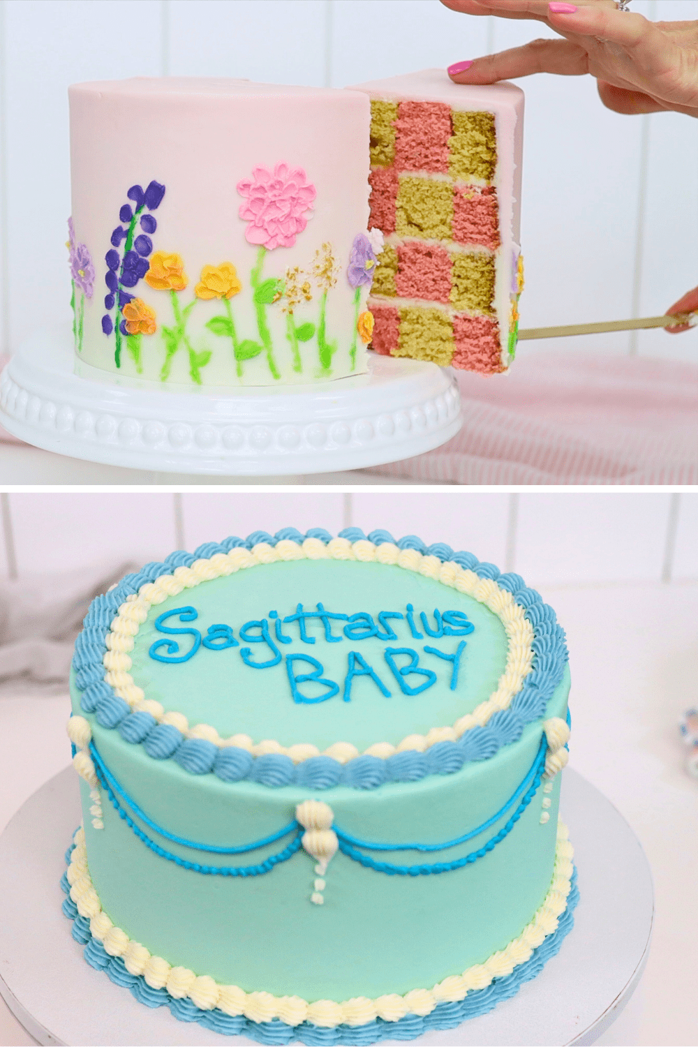 use the same recipe to make a tall or short cake