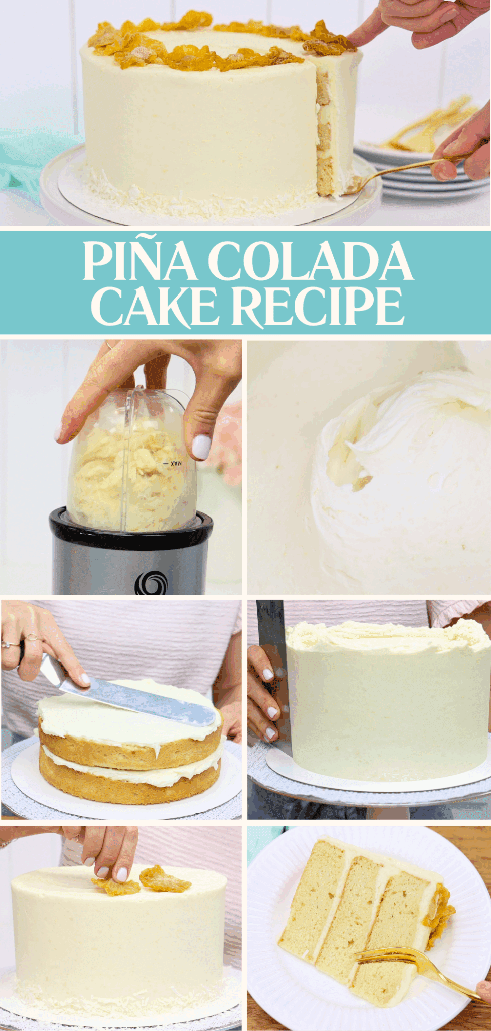 piña colada cake recipe