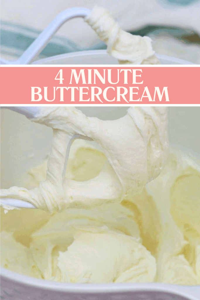 4 minute buttercream recipe