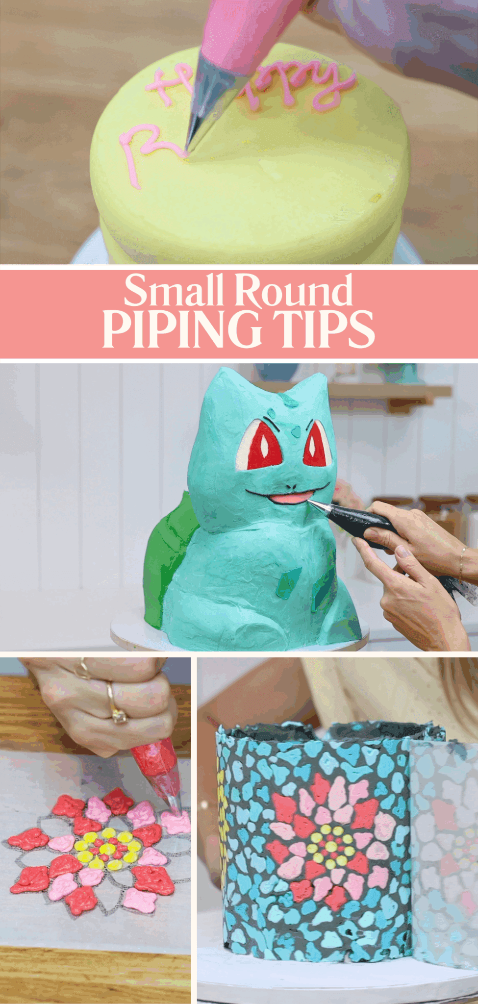 Small round piping tip used for lettering and fine details